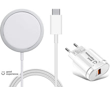 Afbeelding in Gallery-weergave laden, Magsafe Oplader  iPhone 12 Premium Stand (15W) Incl. Fast Charge Adapter
