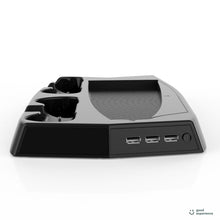Afbeelding in Gallery-weergave laden, Playstation 5 Oplaadstation met Koeling Ventilatoren + Dual Controllers Laadstation
